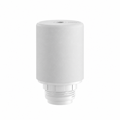 Silicone outdoor E27 socket kit — for lampshade — white — view 1