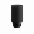 Silicone outdoor E27 socket kit — for lampshade — black — view 1