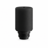 Silicone outdoor E27 socket kit — for lampshade — black — view 1