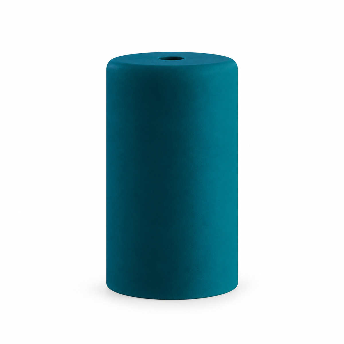 Silicone outdoor E27 socket kit — petrol blue — view 1