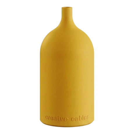 E27 outdoor silicone socket kit in pastel colours — Mustard
