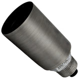 E27 smooth grey metal socket kit on male galvanized cast iron fitting