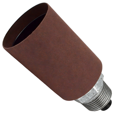 E27 smooth rust metal socket kit on male galvanized cast iron fitting
