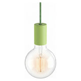 E27 pastel metal socket — Meadow green