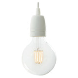 E27 porcelain socket — White