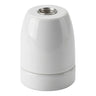 E27 porcelain socket — White