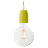 E27 porcelain socket — Yellow