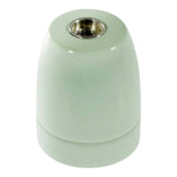 E27 porcelain socket — Sage green