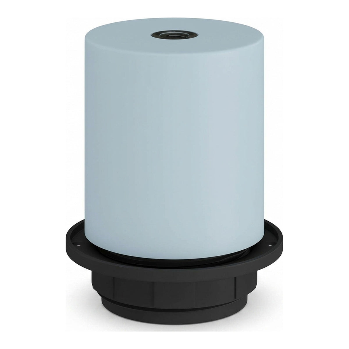E27 half-threaded metal socket — Sky blue