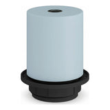 E27 half-threaded metal socket — Sky blue