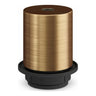 E27 half-threaded metal socket — Satin bronze
