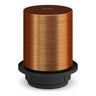 E27 half-threaded metal socket — Satin copper