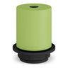 E27 half-threaded metal socket — Meadow green