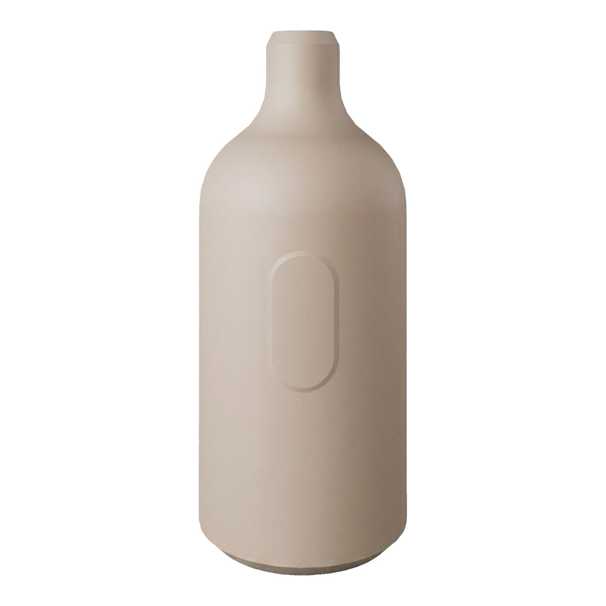 E27 silicone socket with switch — Brown