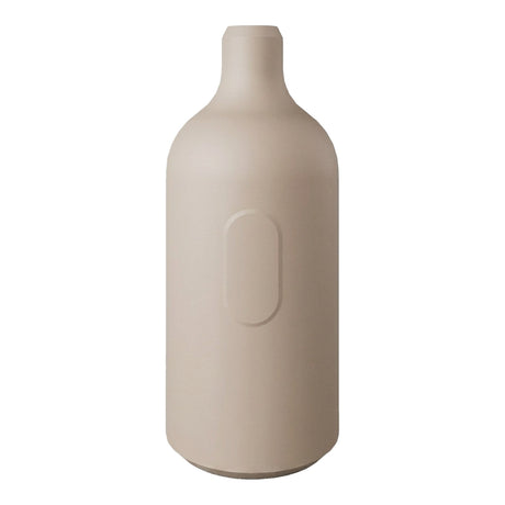 E27 silicone socket with switch — Brown