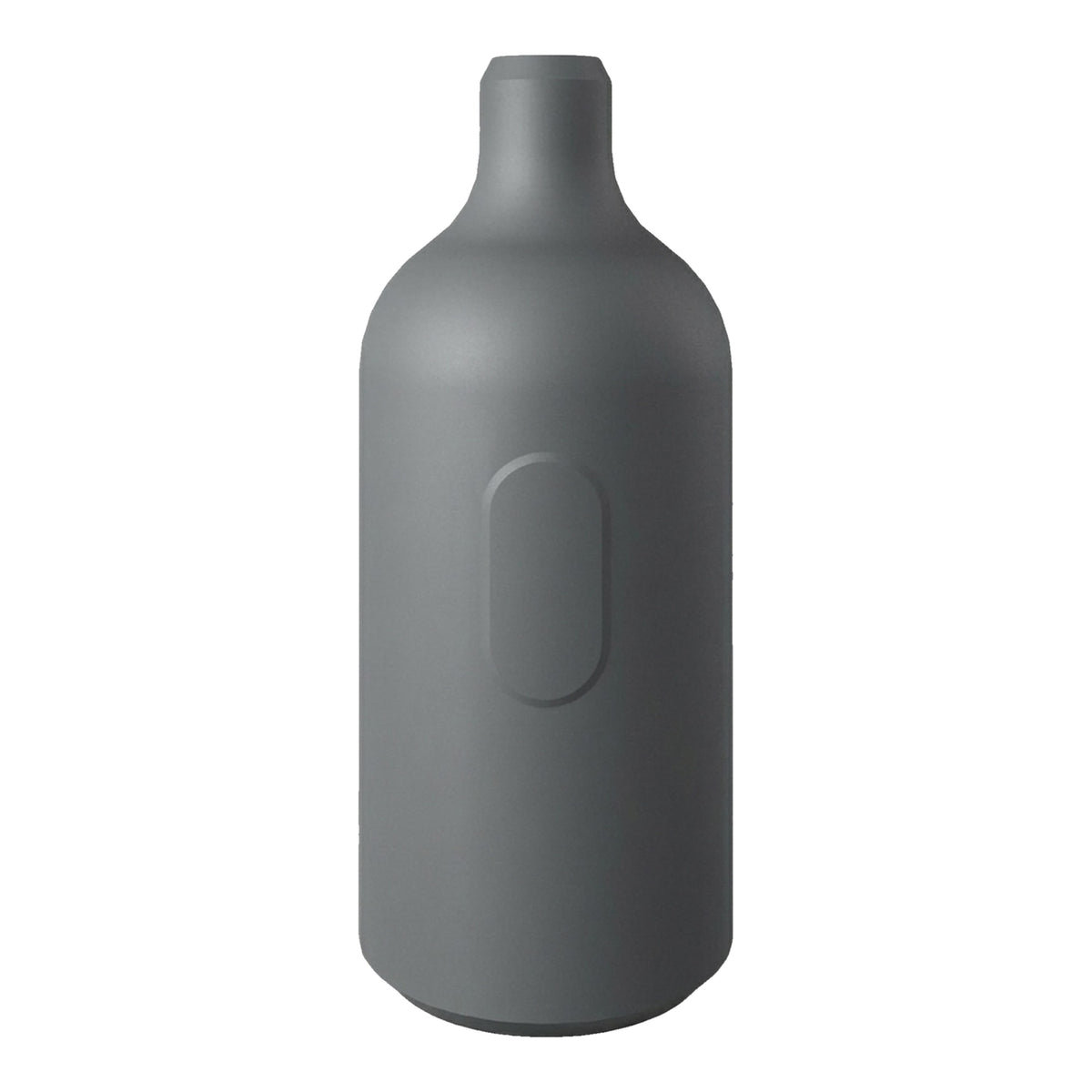 E27 silicone socket with switch — Grey
