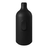 E27 silicone socket with switch — Black
