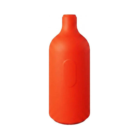 E27 silicone socket with switch — Orange
