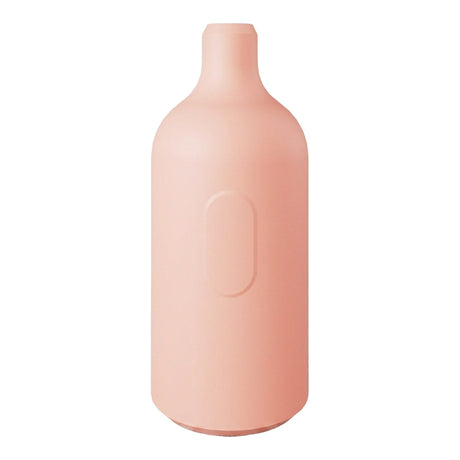 E27 silicone socket with switch — Salmon