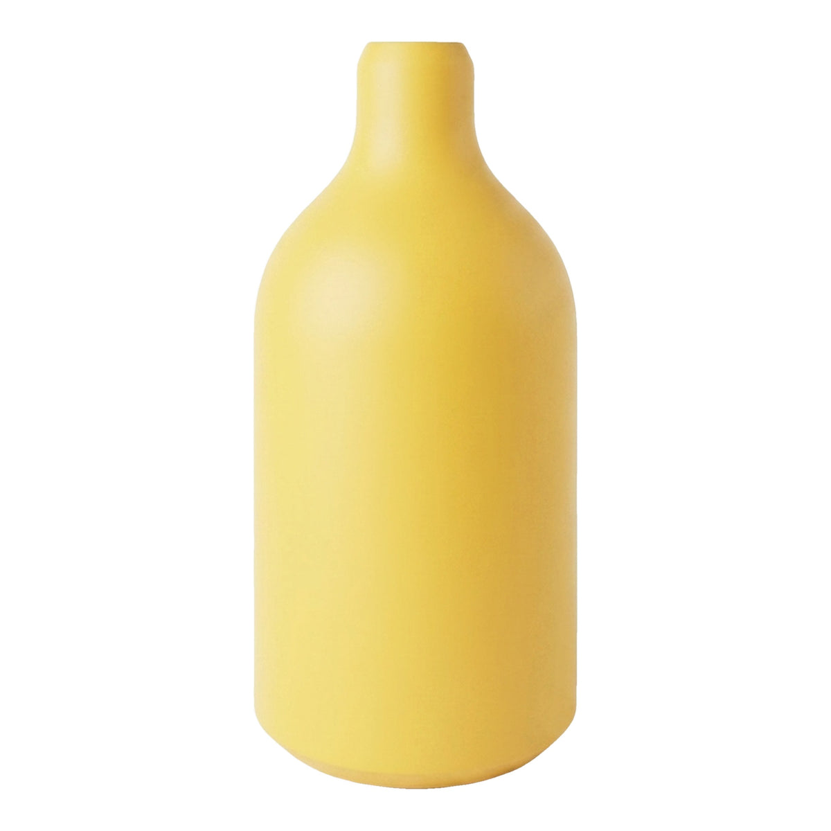E27 silicone socket with hidden cable grip — Yellow