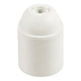 E27 thermoplastic socket — White