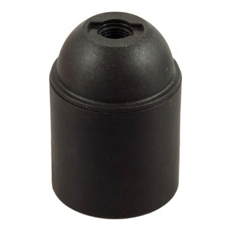 E27 thermoplastic socket — Black