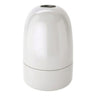 E40 porcelain socket — White