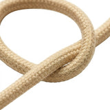 Close-up of the jute fabric cable