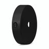 Mini cylindrical metal ceiling rose with a switch, Ø 83 mm — Black