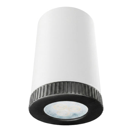 Mini LED spotlight in metal for Mini GU10 bulbs — Matt white