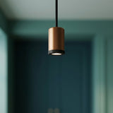 Mini LED spotlight in metal for Mini GU10 bulbs — Satin copper