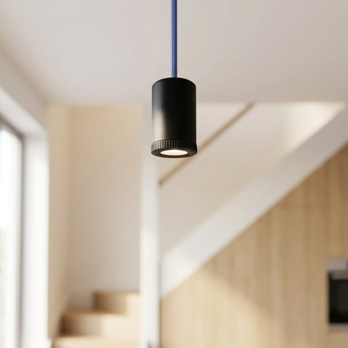 Mini LED spotlight in metal for Mini GU10 bulbs — Black