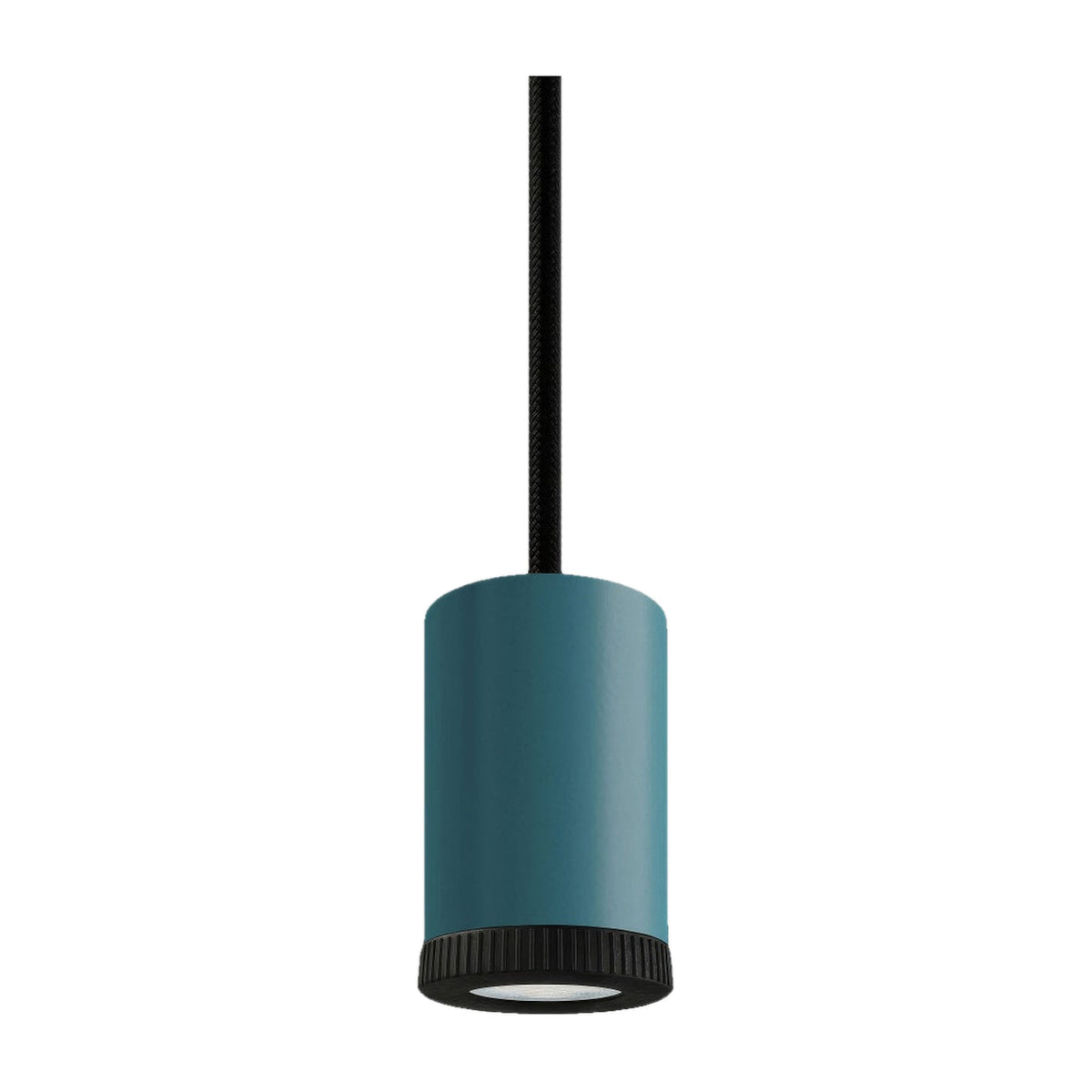 Mini LED spotlight in metal for Mini GU10 bulbs — Petrol blue