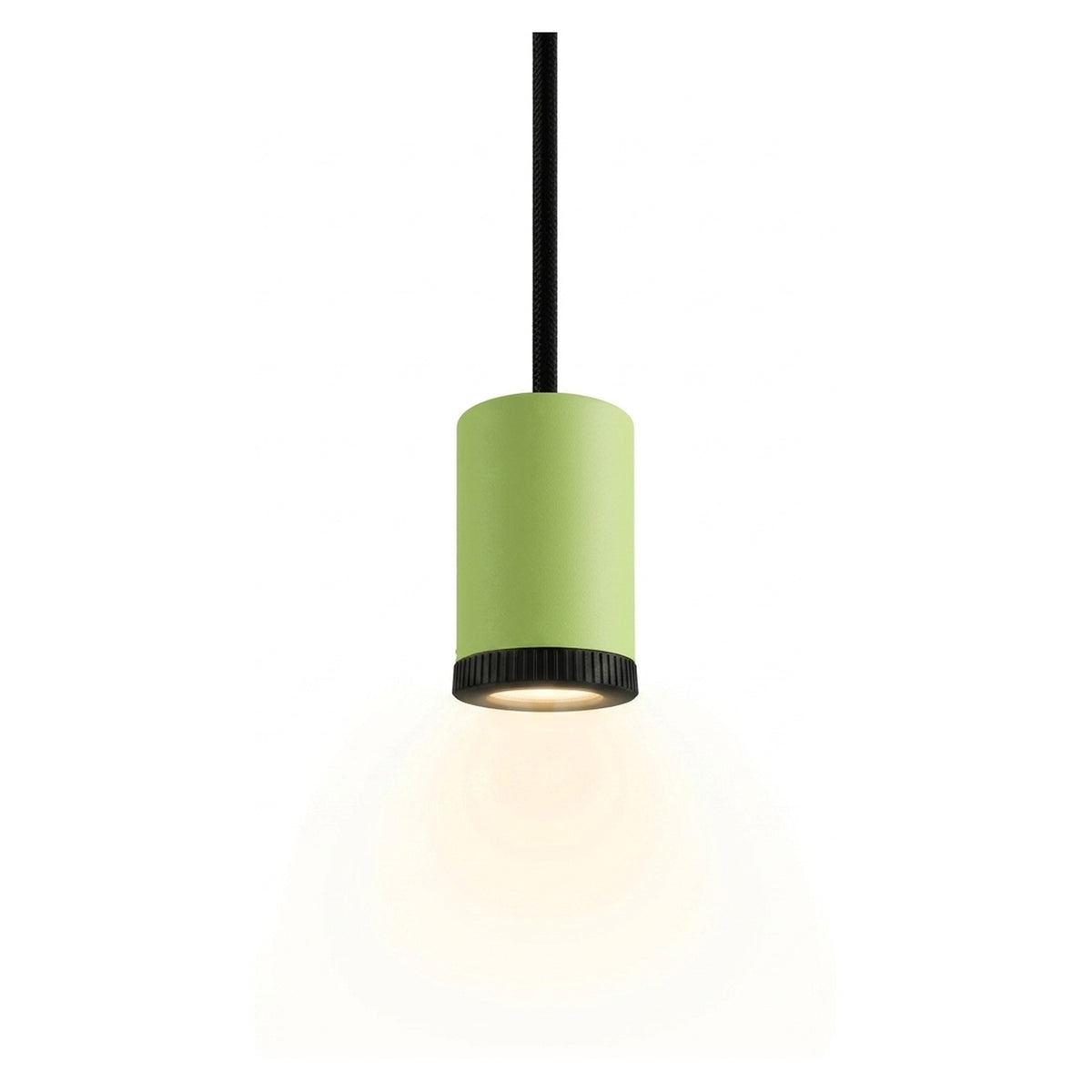Mini LED spotlight in metal for Mini GU10 bulbs — Meadow green