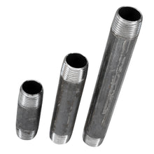 Destockage - Pipe 1/2'' - Choix 2 - 15x21mm black steel - threaded