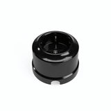 Porcelain wall socket — Schuko 2P+T 16 A / Black
