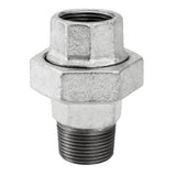 Galvanized plumbing male-female union