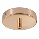 Cylindrical metal ceiling rose, Ø 120 mm — Cylindrical metal / Copper