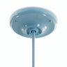 Porcelain ceiling rose with fixing kit, Ø 105 mm — Azure