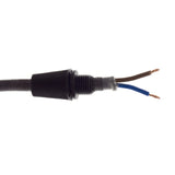 Conical cable grip for fabric cable — Black