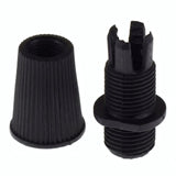 Conical cable grip for fabric cable — Black