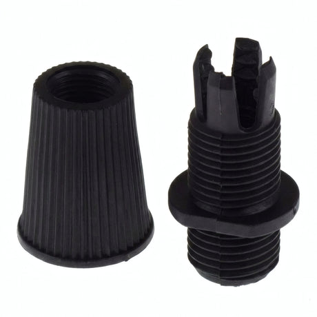 Conical cable grip for fabric cable — Black
