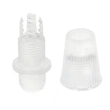Conical cable grip for fabric cable — Clear
