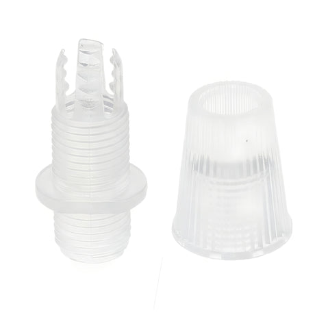 Conical cable grip for fabric cable — Clear