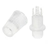 Conical cable grip for fabric cable — Clear
