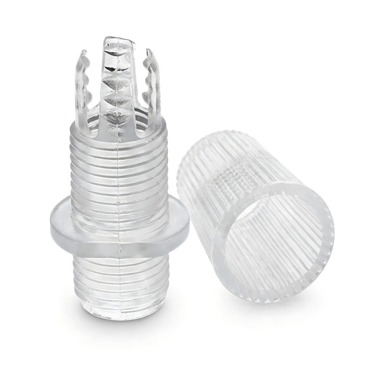 Conical cable grip for fabric cable