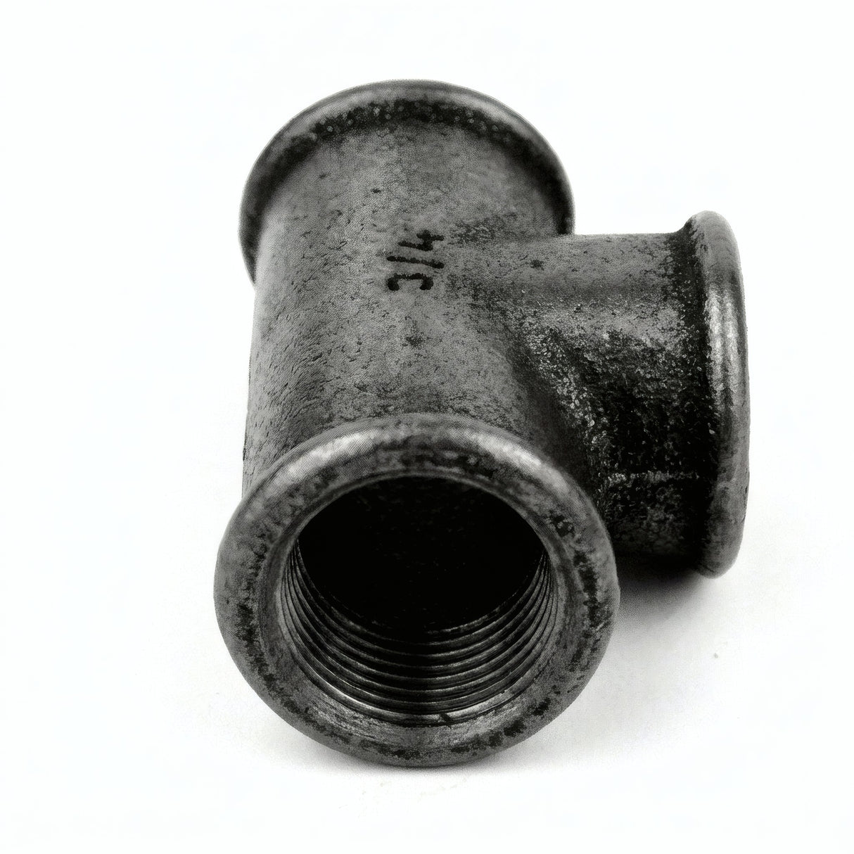 Té / T égal femelle fonte noire - photo produit fond blanc 1