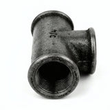 Té / T égal femelle fonte noire - photo produit fond blanc 1