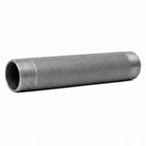 Tube 1''1/2 - 40x49mm acier noir - fileté - photo produit fond blanc 4