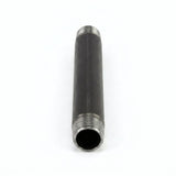 Tube 1/2'' - 15x21mm acier noir - fileté - photo produit fond blanc 3